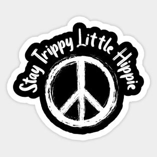 Tie-Dye Peace Sign Hippie Bohemian Festival Symbol Sticker